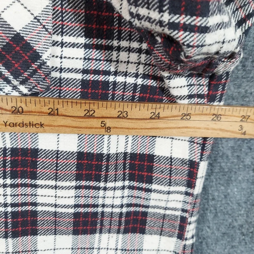 Ralph Lauren Shirt Mens 2XL White Plaid‎ Denim & Supply Flannel Long Sleeve